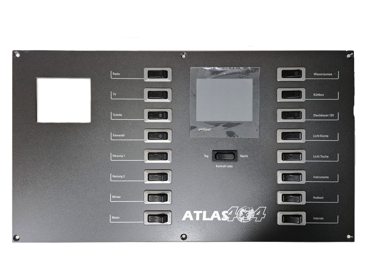Atlas4x4 Schalttafel