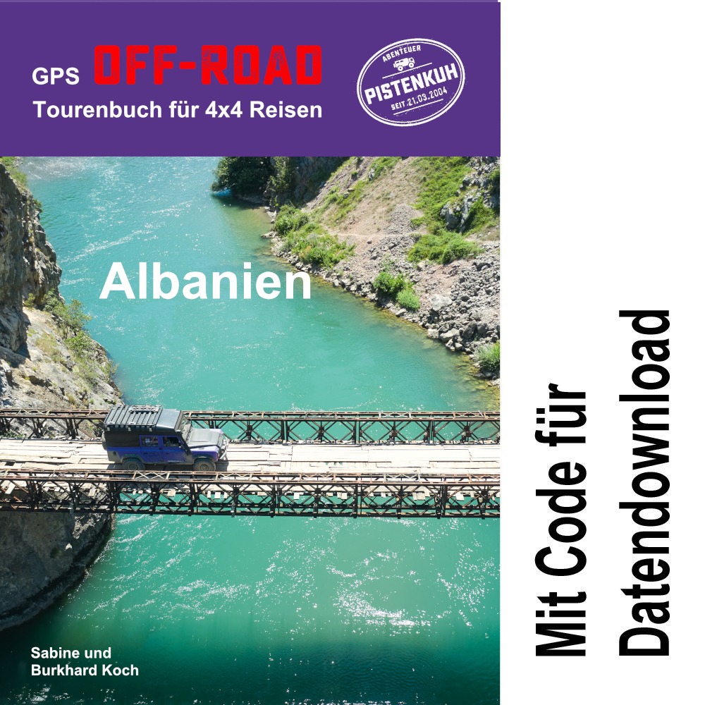 Off-Road Tourenbuch Albanien